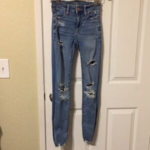American Eagles High Rise jegging Size 000